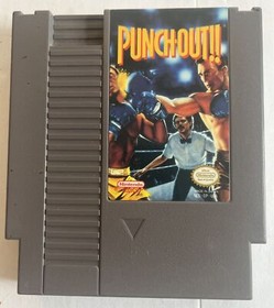 Punch-Out!! Punch Out NES Nintendo Entertainment System 1990 solo juego