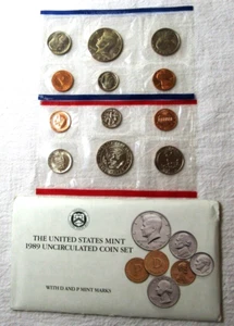 1989 U.S. Mint Set OGP - Picture 1 of 1