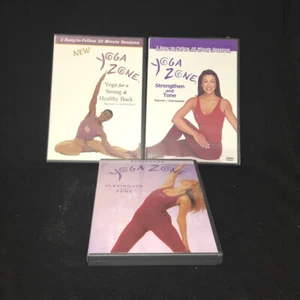 Yoga Zone workout DVD lot Intro for Beginners HealthyStrengthen Flexibility Tone - Imagen 1 de 10