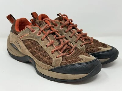 LL Bean Low Top Vertigrip Hiking/Walking Mens - Brown - 287323 - Size 7 - Image 1 of 4