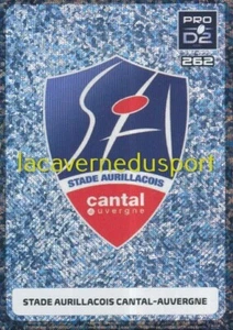 262 ECUSSON BADGE # STADE AURILLACOIS CARTE PANINI RUGBY 2020 2021 ADRENALYN XL - Imagen 1 de 1