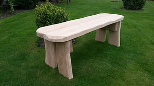 Eichenbank Gartenbank Eiche Holzbank - Bild 1 von 7