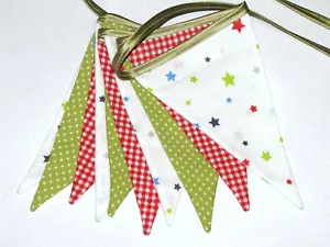 Christmas Flag Garland Bunting Banner for Nursery Hygge Winter Home Decoration - Picture 1 of 6