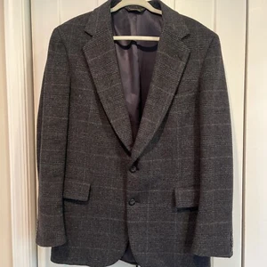 Vintage Embassy Squares Men's 100 % Wool Sportcoat Made In the USA - Picture 1 of 11