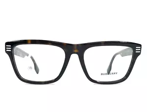 Burberry Eyeglasses Frames B2387 3002 Dark Tortoise Square Full Rim 55-18-150 - Picture 1 of 12