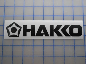 Hakko Decal Sticker 3" 5.5" 7.5" 11" Soldering Station Iron Tip FX 600 801 889 - Picture 1 of 2