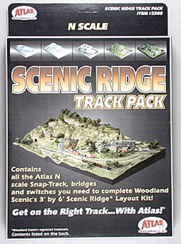 N Code 80 Scenic Ridge Track Pack Atlas Trains - Image 1 of 1