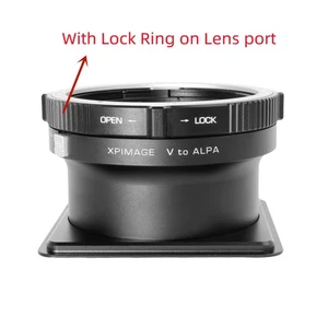 XPimage Lens Adapter for Hasselblad V Lens to Alpa 12 TC Camera 12TC 12-Plus - Picture 1 of 11