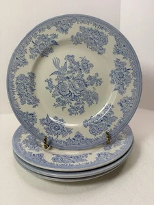 Burgess & Leigh Asiatische Fasane Blau Dessertteller 7" England Landhaus Shabby - Bild 1 von 13