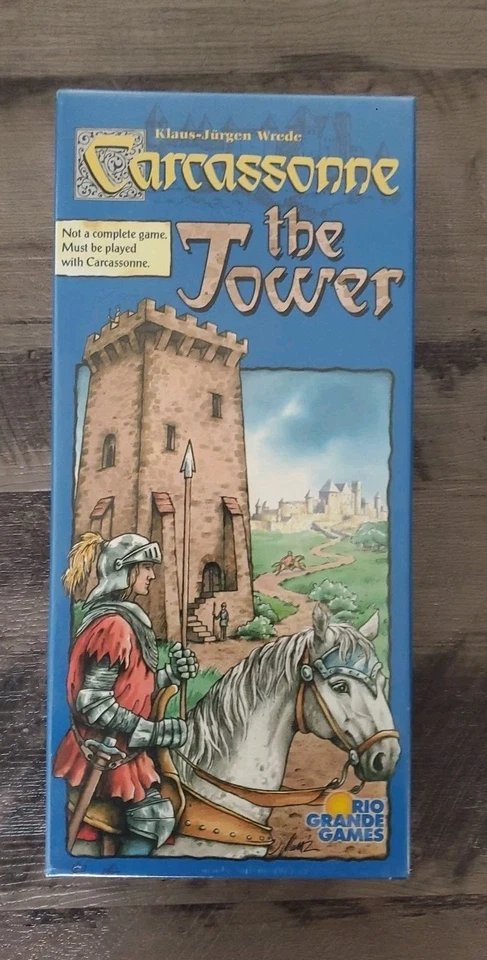 Carcassonne Board Game Expansion: The Tower 2006  Rio Grande NEW SEALED RARE - Image 1 of 4