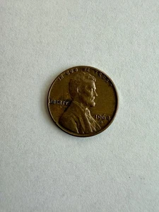 1964~D~Penny, Rare Multiple Die-Cut Rim Errors - Picture 1 of 2