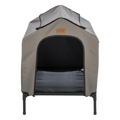 2-in-1 Dog House and Bed - Elevated Indoor/Outdoor Tent with Removable Cover ... - Image 1 of 4