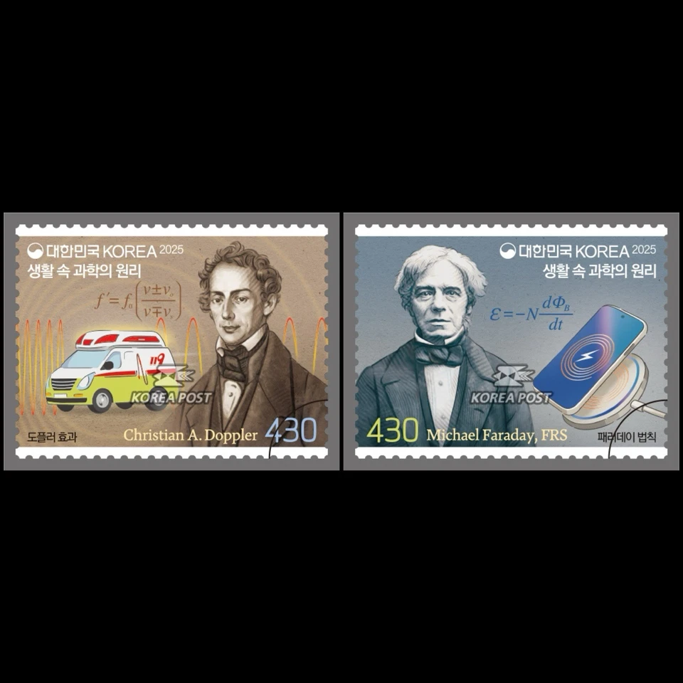 Science Principles 2025, tira MNH de Corea Foto 1 de 1