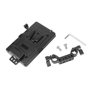 15mm Pipe Clamp V Lock Mounting Plate For Photography And Videography Aluminum - Picture 1 of 8