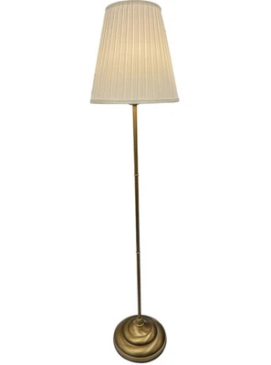 New IKEA ARSTID Brass White Floor Lamp 155 cm (61 ") 603.213.24 - Image 1 of 4