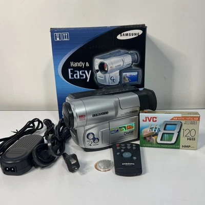 Samsung SCL906 Hi8 NTSC Video Camcorder - Fully Tested Everything EUC - Image 1 of 4