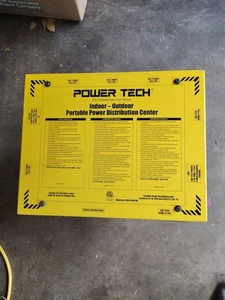 POWER TECH D18511000YW SKRZYNKA ROZDZIELCZA MOCY 50 AMP 12 GNIAZD - Zdjęcie 1 z 11