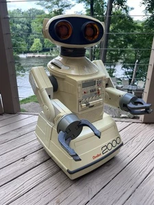 Vtg TOMY Omnibot 2000 1980s Robot Parts Space Large Sci Fi Alien Computer UFO - Picture 1 of 24