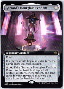 Colgante Reloj de Arena Gerrard's (Arte Extendido) R Commander: Dominaria United 93 Cerca - Imagen 1 de 1