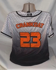 Crankdat EDM DJ Official SZ XXXL Embroidered Baseball Jersey 3XL - Picture 1 of 5