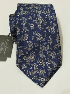 Daniel Cremieux Signature Collection Seven Fold Silk Tie In Blue Color - Picture 1 of 4
