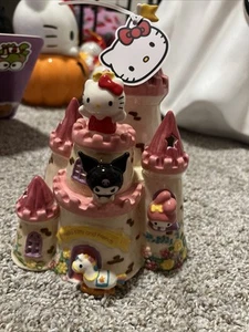 Blue Sky Clayworks - Hello Kitty And Friends Castle Tea Light Holder 9"H (NEW) - Picture 1 of 2