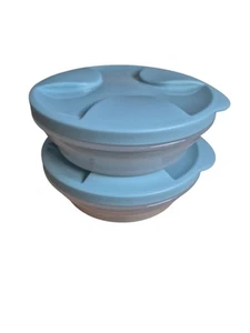 Tupperware Dose Schale 240ml hellblau/türkis Vorratsdose Aufbewahrung Süßes - Bild 1 von 6
