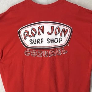 Ron Jon Surf Shop Men’s 2XL Short Sleeve Cozumel Color Red - Picture 1 of 6