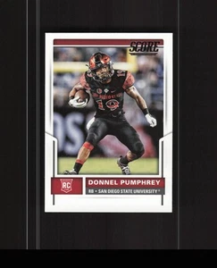 2017 Score #335 Donnel Pumphrey ROOKIE CARD - Picture 1 of 2