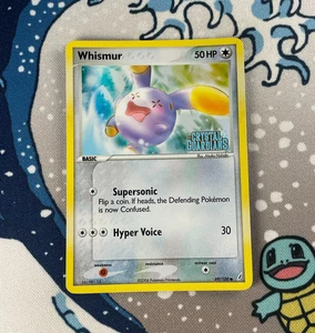 Whismur 69/100 Reverse Holo EX Crystal Guardians Stamped Pokemon Card 2006 NM - Picture 1 of 3