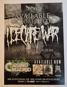 DICHIARO GUERRA "Autotitolo" Deathcore Artery ~ Stampa rivista/annuncio promo 2011 - Foto 1 di 1