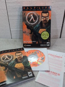 Half Life Game Of The Year Edition 1999 Sierra Valve Small Box PC - Bild 1 von 16