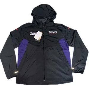 Nike Jacket SZ XL Chicago Marathon 2024 Windrunner Finisher Blk FV6204-010 Men's - Picture 1 of 11