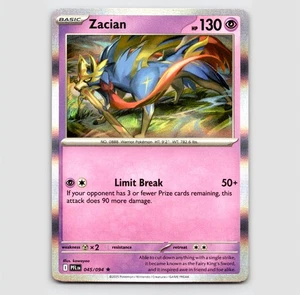 Zacian - PFL 045/094 - R NM / Mint ME02: Phantasmal Flames Single - Picture 1 of 2