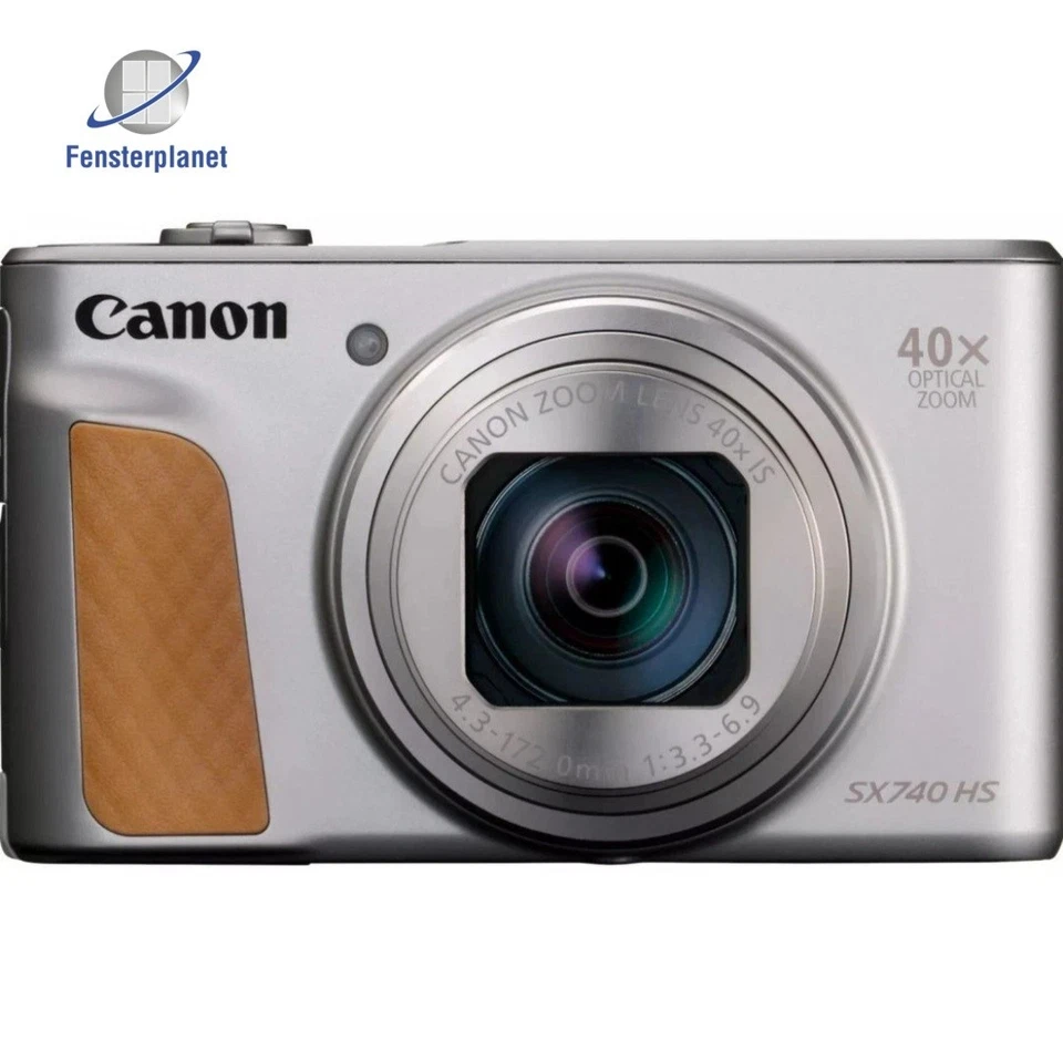 Canon PowerShot SX740 HS 20,3MP Digitale Kompaktkamera - Silber