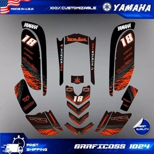 yamaha raptor 660 kit graphics decals stickers atv wrap quad all year raptor660 - Picture 1 of 9