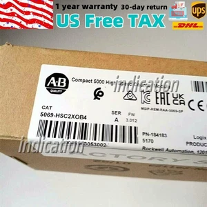 5069-HSC2XOB4 AB CompactLogix Modulo contatore ad alta velocità 5069HSC2XOB4 US Free Tax - Foto 1 di 6