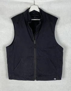 American Giant Herren Arbeitsweste Stepp gefüttert Navy Blau Made In USA Große L - Bild 1 von 6