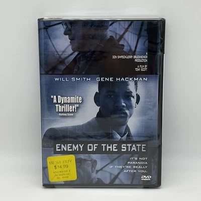 Enemy of the State (DVD, 1998, Widescreen) - Will Smith - Brand New Sealed - Image 1 of 4