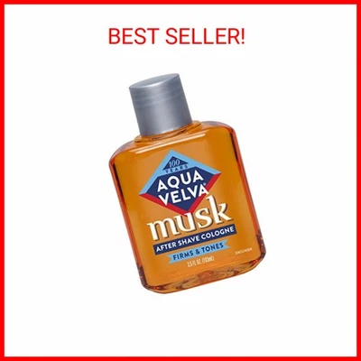 Aqua Velva After Shave, almizcle, 3,5 onzas Foto 1 de 2