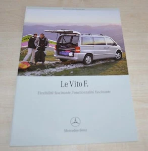 Mercedes Benz Vito F Brochure Brochure Brochure Edizione 0100 FR - Foto 1 di 9