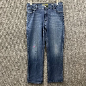 Lee Sport Boys Jeans 18 Husky Blue Denim Cotton Stretch - Picture 1 of 14