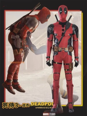 Deadpool 3 金刚狼漫威电影 Cosplay Custome 带配件套装 男式 批量 — 第 1/4 张图片