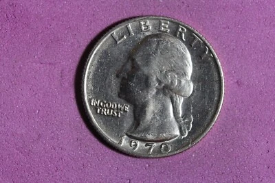 ESTATE FIND 1970 - Washington Quarter!!  #K48296 - Image 1 of 2