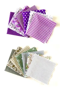 Large Cotton Fabric Bundle Fat Eighth For Quilting Sewing Mask Making - Picture 1 of 11