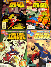 JUSTICE LEAGUE UNLIMITED #1,2,3,4 (NM-) Adapted from the Cartoon 2004 DC JLA