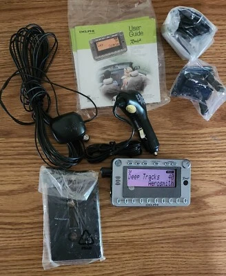 Delphi Roady 2 XM Sirius Satellite Receiver w/accessories *TESTED* - Image 1 of 4