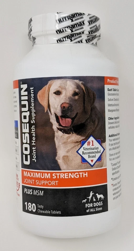 Cosequin DS Plus MSM Joint Health Supplement for Dogs Chewable Tablets 180 count - Image 1 of 1