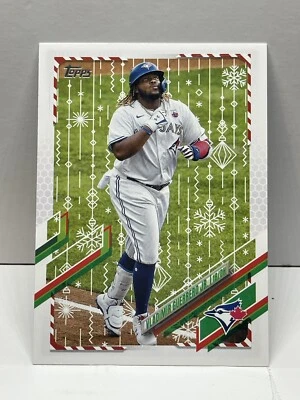 2021 Topps Baseball Vladimir Guerrero Jr Holiday #HW146 Toronto Bluejays - Image 1 of 2