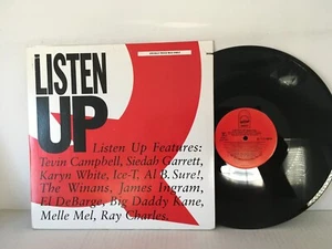Various Artist - Listen Up - R&B/Soul on Qwest Records (1990) 12" Vinyl LP - Picture 1 of 2